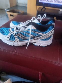 Saucony Running Sneakers Blue and White