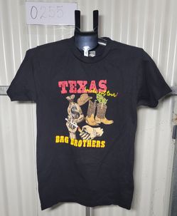 Bag Brothers Texas Smoke Out Tour T-Shirt Size S (0255)