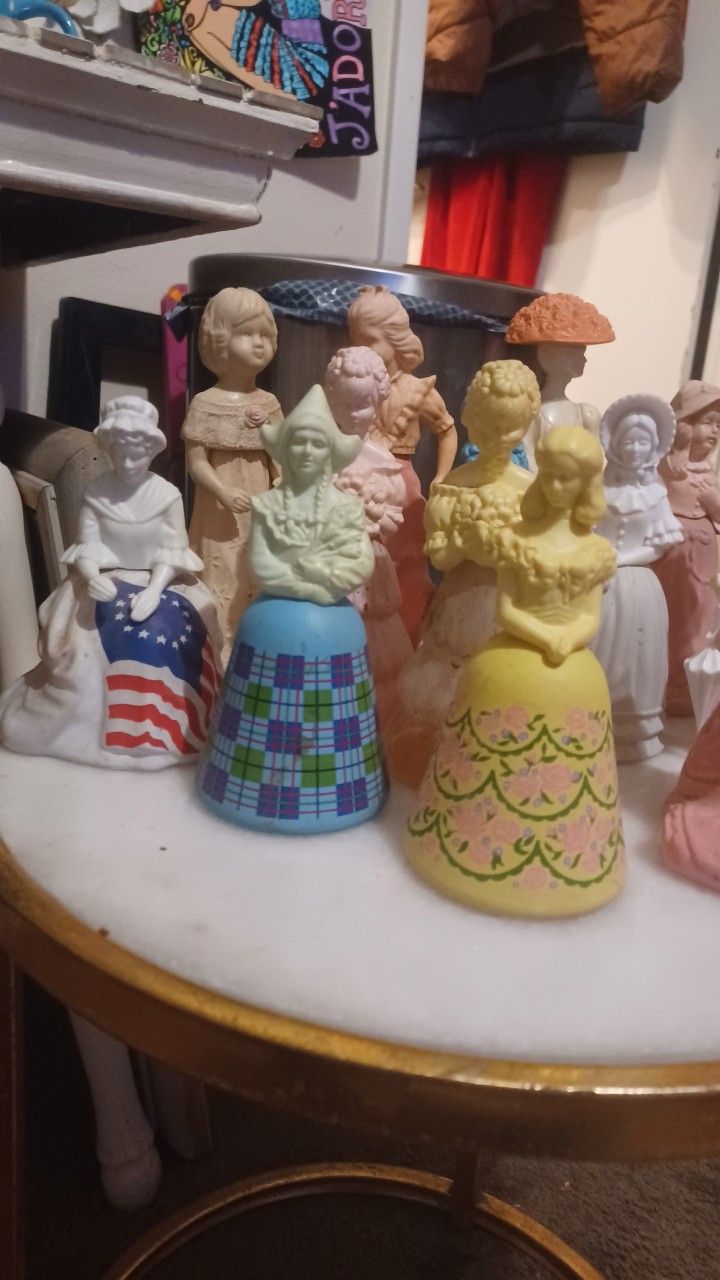 antique Avon bottles all still have original perfume inside