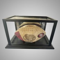 Limited Edition Jerry Rice Signed Football