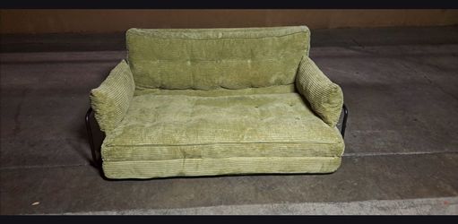 Green  floor sofa