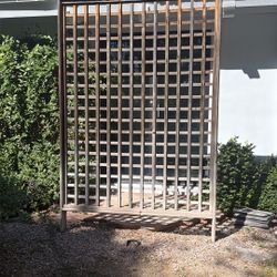 Wooden Garden Privacy Screen 
