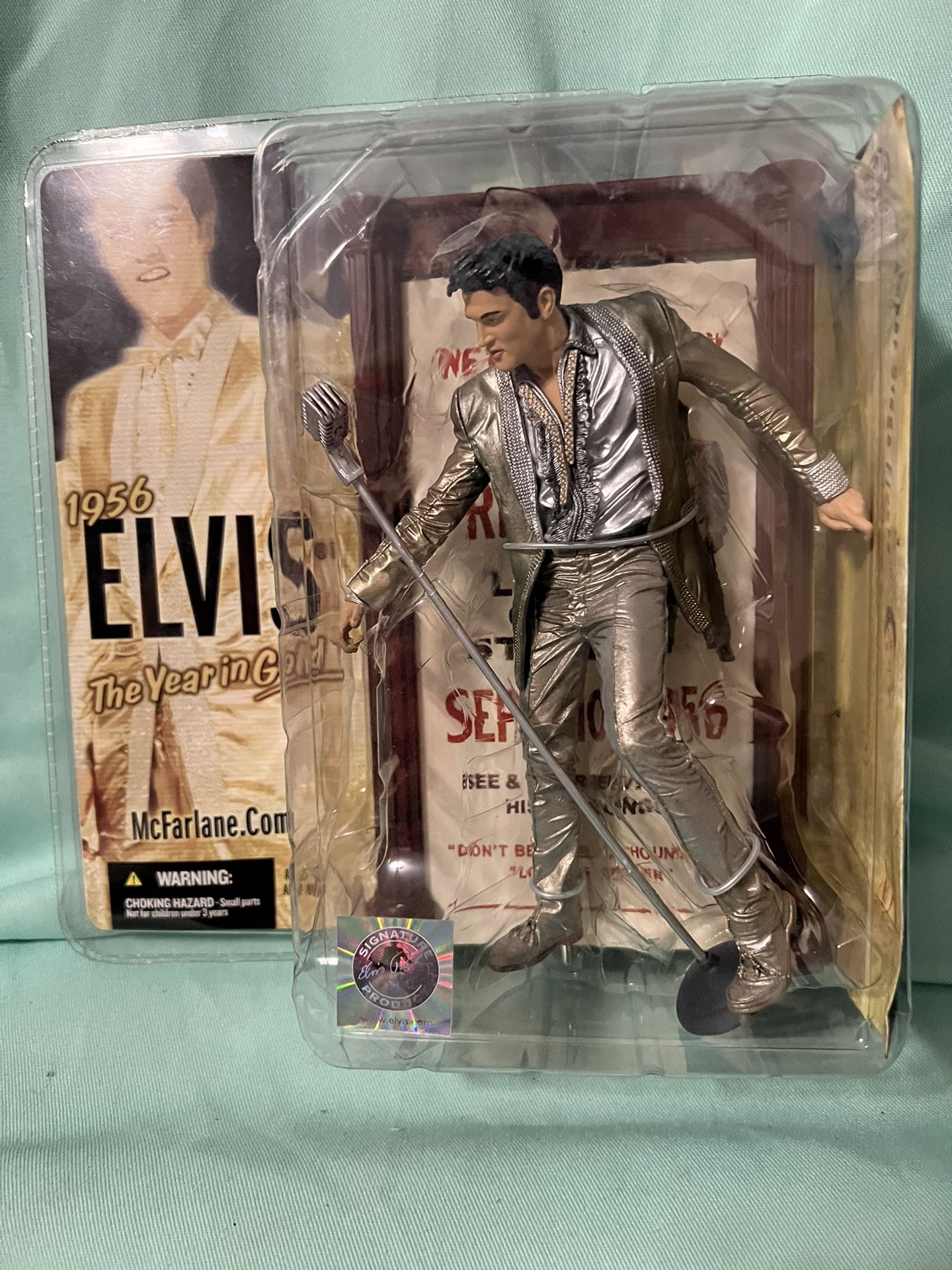 THE YEAR IN GOLD 6'' ACTION FIGURE 2005 McFARLANE ELVIS PRESLEY 6'' COLLECTION SERIES 4