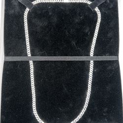 JAXXON iced out silver chain