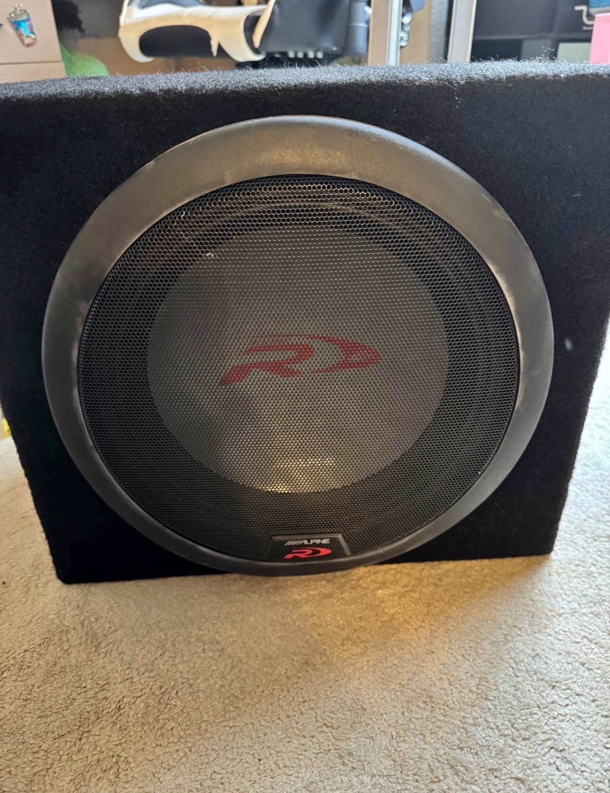 alpine type r 12’’ sub