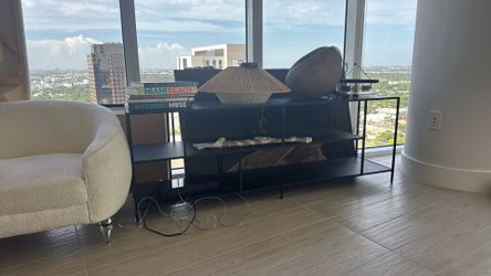 Modern Media Stand or Bookshelf