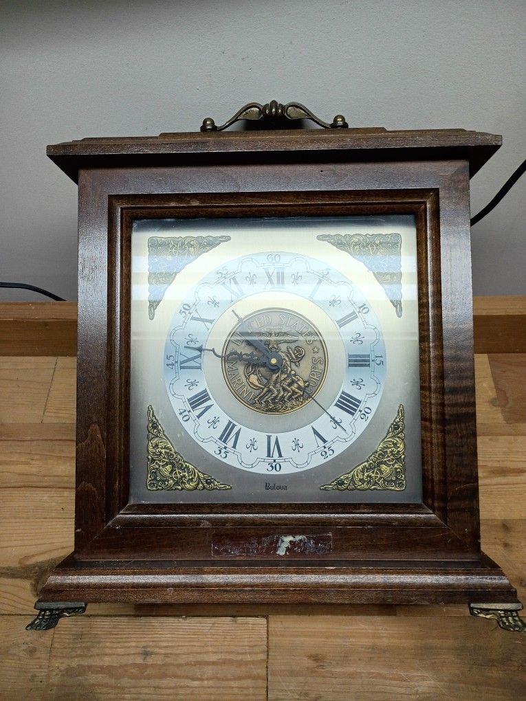 USMC Commerative Clock