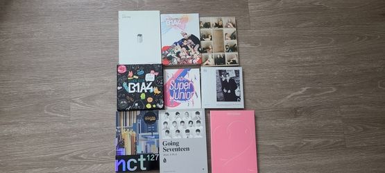 LOT of KPOP Albums: BTS, EXO, NCT, SEVENTEEN, SUPER JUNIOR, B1A4,
