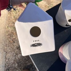 Rae Dunn Birdhouse