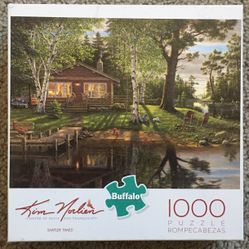 Jigsaw Puzzle SIMPLER TIMES Buffalo NO MISSING PIECES 