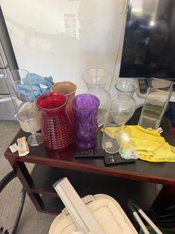 Glass vases