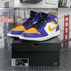 Air Jordan 1 Mid  Size 12 