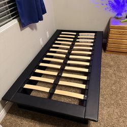 Twin Size Platform Bed Frame – Very Good Condition