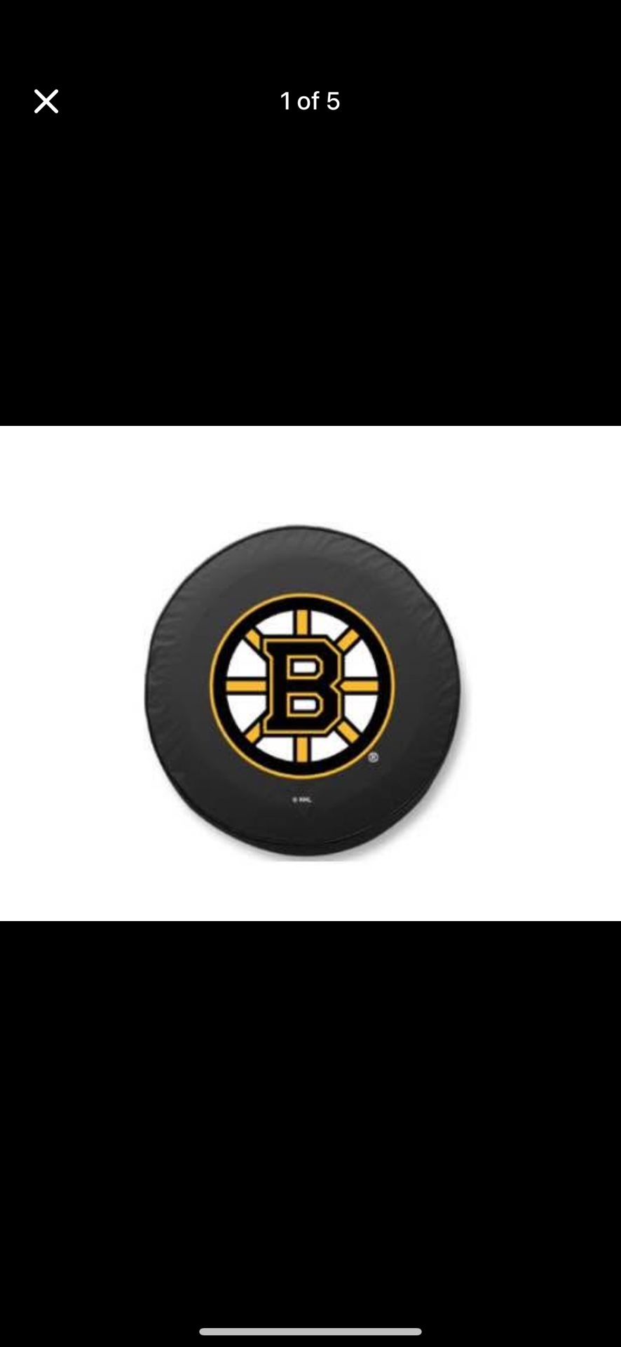 Bruins Tire Cover - Holland