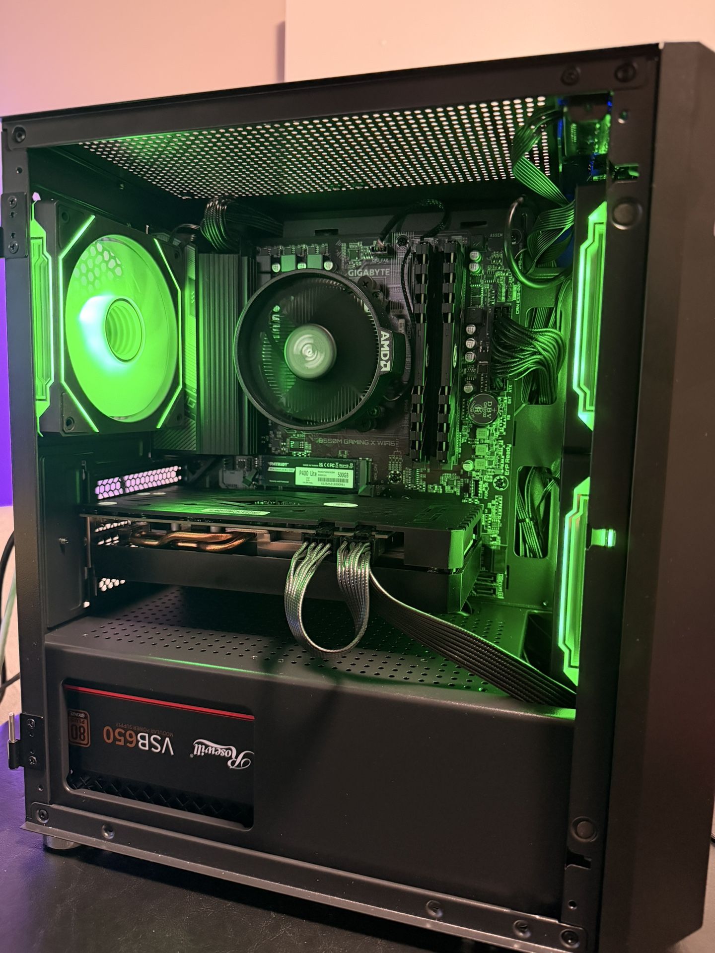 NVIDIA RTX 3070 and 32GB DDR4 RAM!! Micro ATX Gaming PC Computer