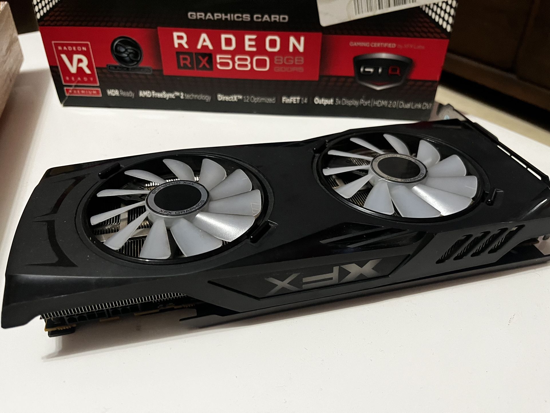 XFX RX 580 8GB Graphics Cards – Like New w/ Box