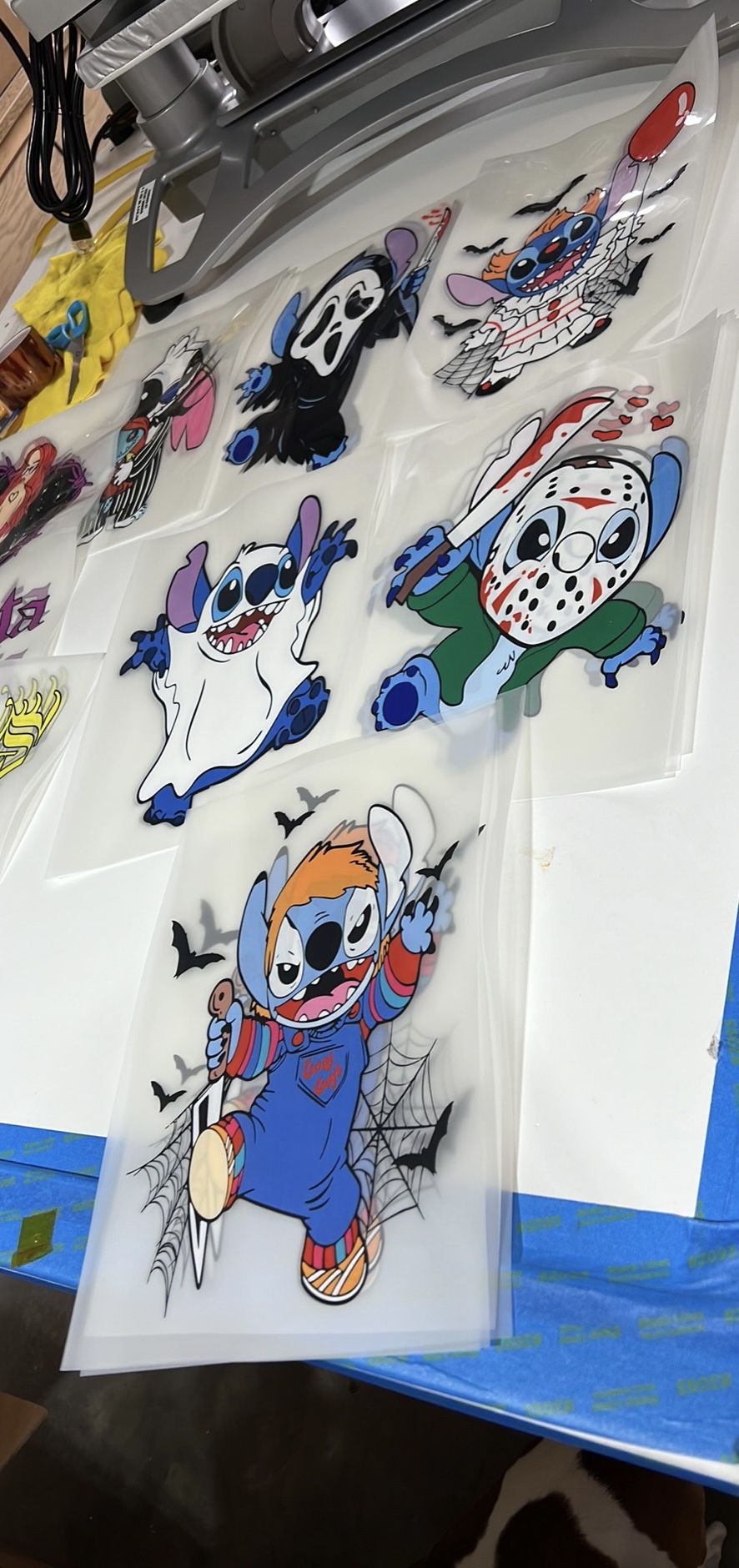 Heat Transfer Prints Bundle Set