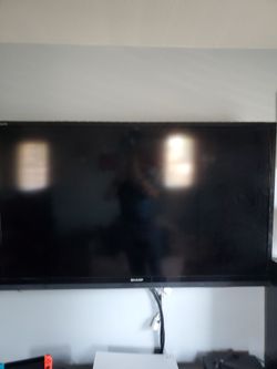 60" Sharp flat-screen tv
