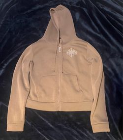 Brown y2k hoodie