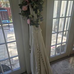 Little Girls Teepee Tent With Flowers