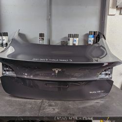 2021-2022-2023 TESLA MODEL 3 LIFTGATE OEM USED #9577