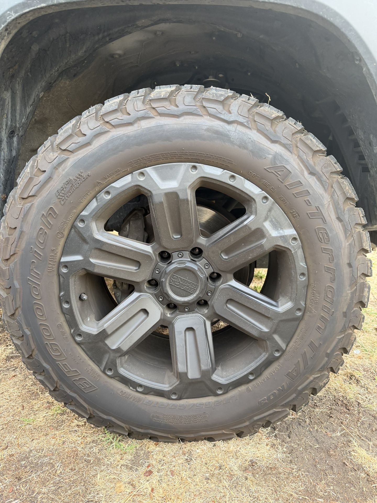 18” Black Rhino Wheels And K3 Tires