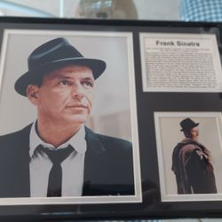 Frank Sinatra Plaque 14x11
