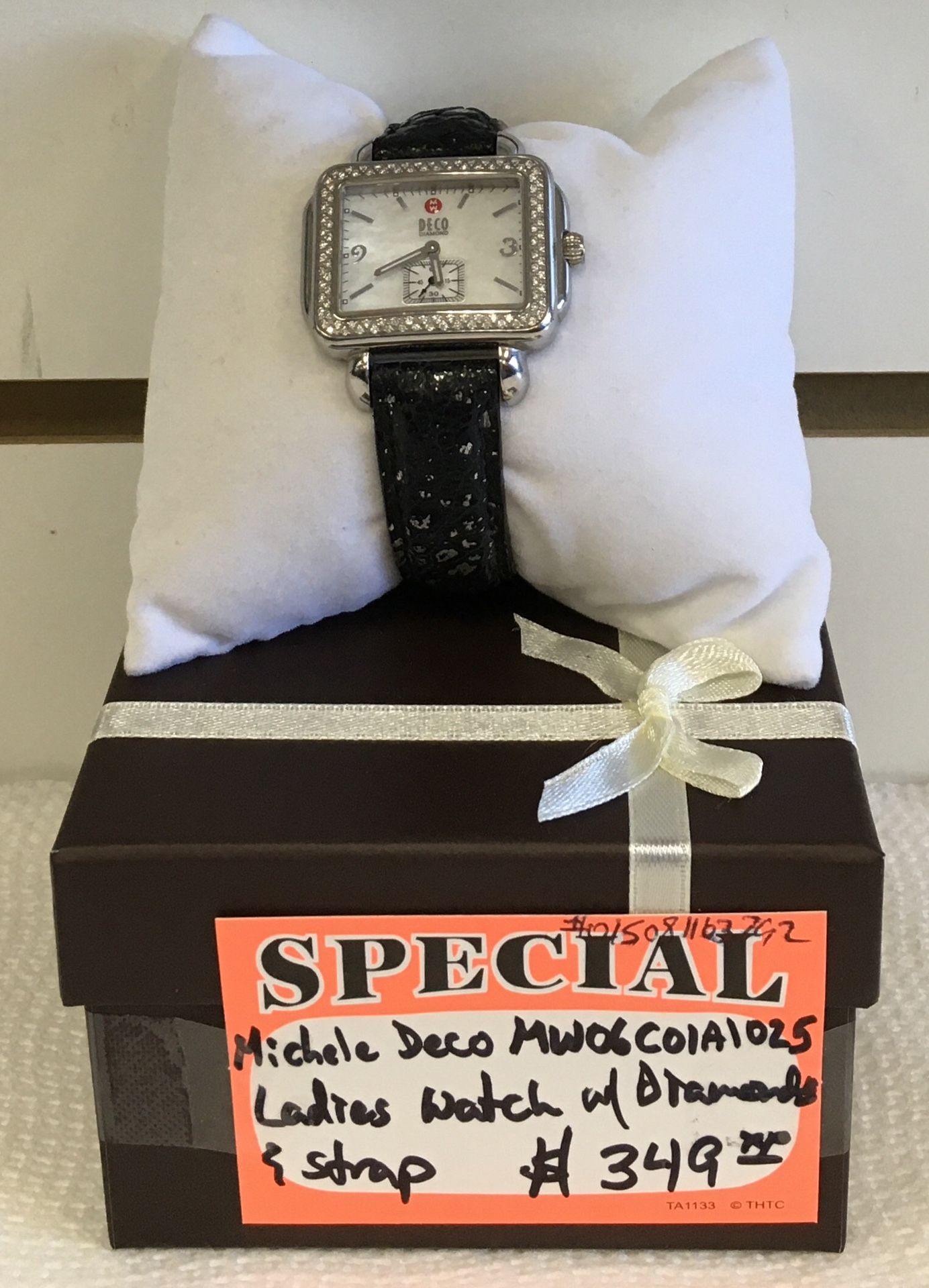 Michelle Deco MW06C01A1025 Ladies Watch W/ Diamond & Strap