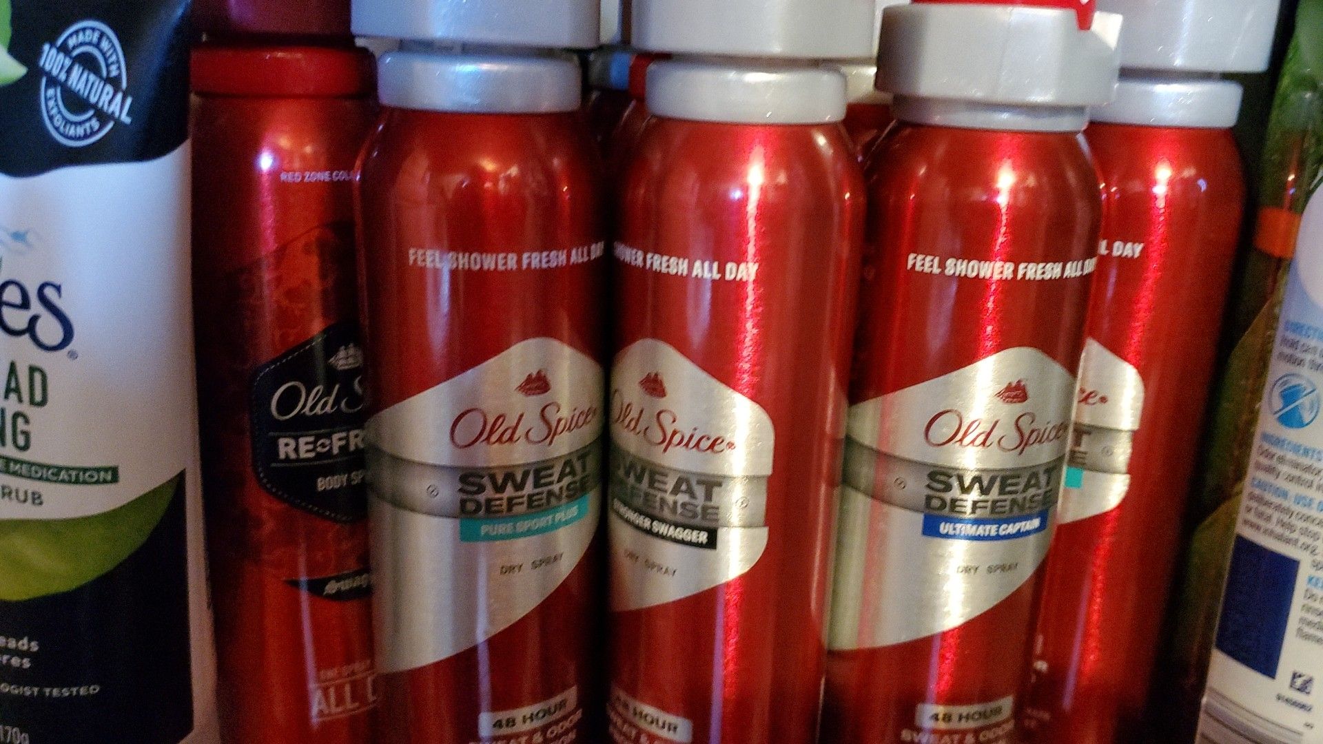 Old spice spray