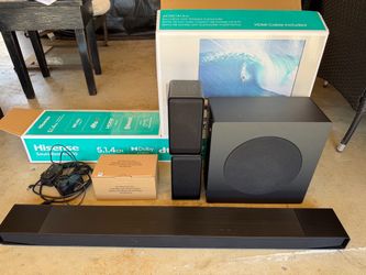 Hisense AX700 5.1.4ch Soundbar with Wireless Subwoofer