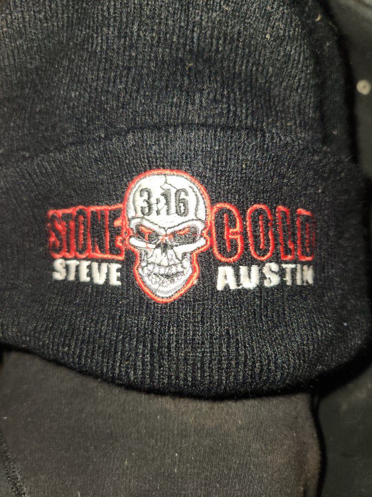 Stone Cold Steve Austin Vintage Beanie Cap Wwe