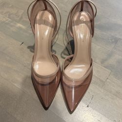 Gianvito Rossi Clear Heels Size 37 