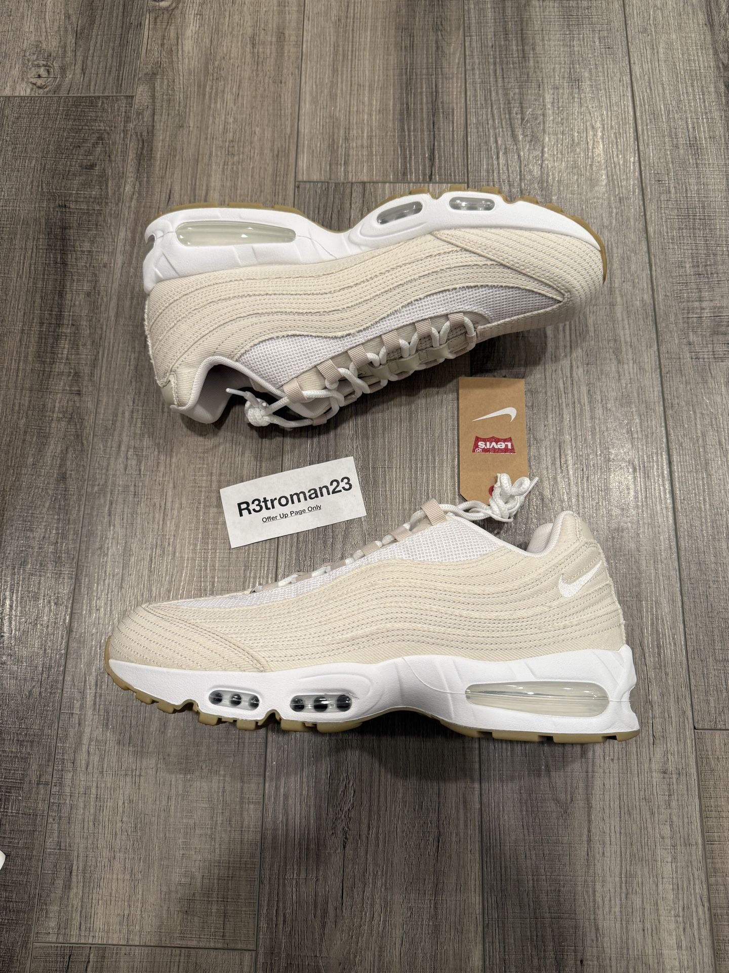 Nike Air Max 95 Levis White Light Orewood Brown