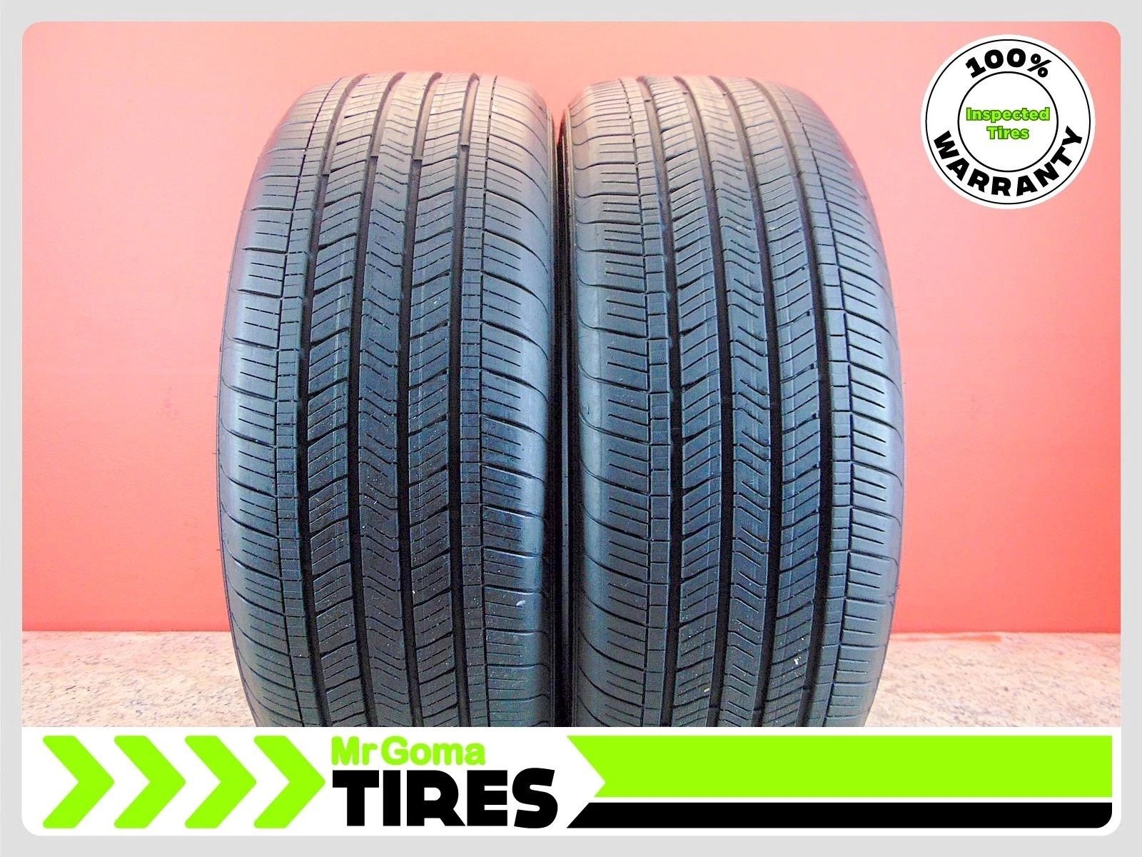 2 GOODYEAR EAGLE TOURING 235/50/21 95% LIFE USED TIRES 101V 2023 DOT * INSTALLATION INCLUDED *