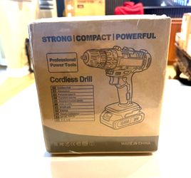 Cordless Drill & Battery
