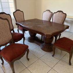 Dining Room Table And Chairs