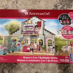 American Girl Mega Bloks Grace’s 2-in-1 Buildable Home