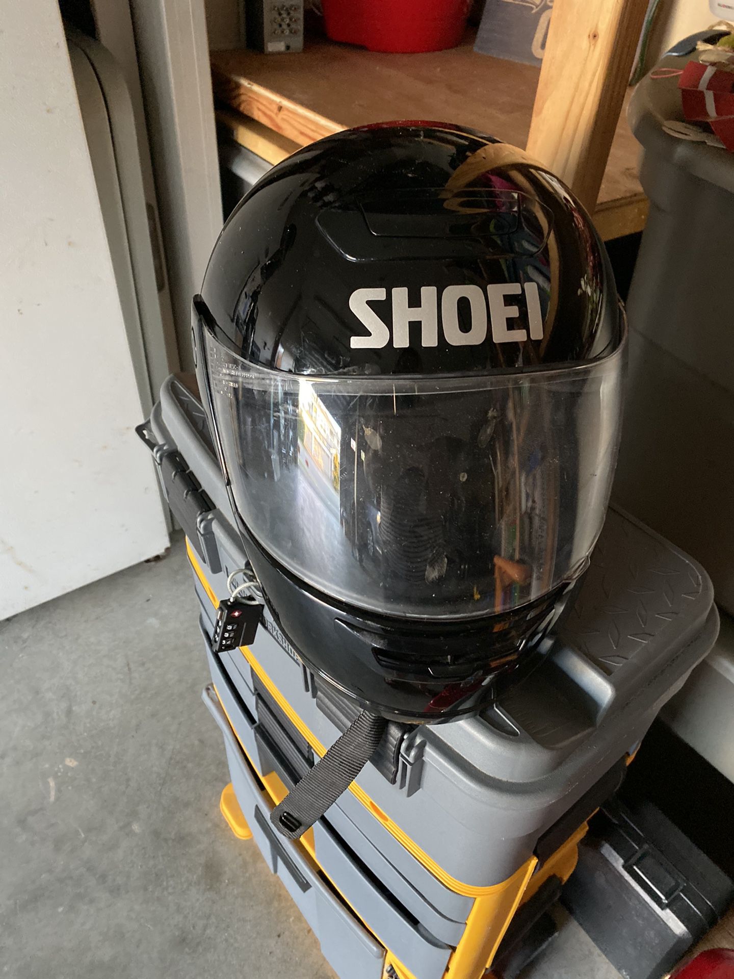 **reduced price Shoei motorcycle helmet