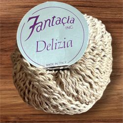 Yarn Vintage Fantacia Delizia Lot of 4 Light Brown Beige 50 grams 1.76 oz Italy