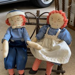 Raggedy Ann and Andy Dolls