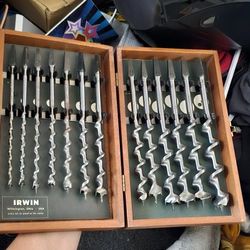 Irwin Auger Bits Vintage Bit And Brace Type Drill Bitd