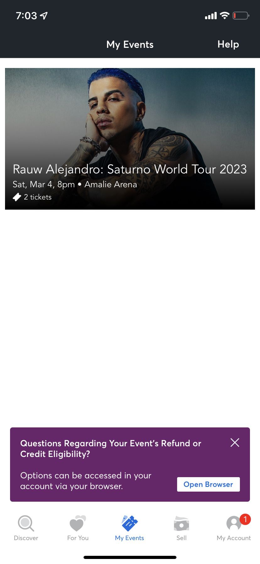 RAUW ALEJANDRO SATURNO WORLD TOUR TICKETS
