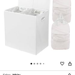 Sectioned Laundry Hamper