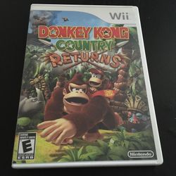 Donkey Kong country returns Wii Complete