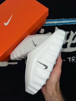 Nike Mind Slide 001 Triple White 🤍🤍🤍 WMNS SIZES 7 & 10