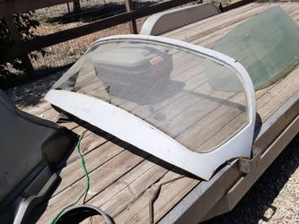 1951 Mercury back window surround and glass