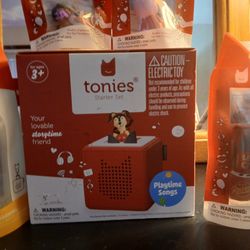 Brand New Original Tonie Box Starter Set (Red)