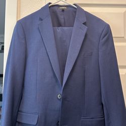 Express Men Navy Suit