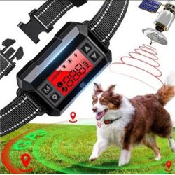 Electric Fence for Dogs, Invisible Fence for Dogs Waterproof Wireless Fence for Dogs Adjustable Warning Strength Radio 33-999 Yards Rechargeable Smart