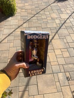 LeBron James Lakers/Dodgers Bobble Head